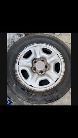 1 X 205/65r15 5x4.5 5x114.3 Stock Tacoma Civic Camry Mustang Altima Tacoma rim Wheel 90% Treads Tire!!!!!!!!!!!!!