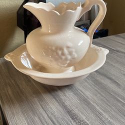 White Pitcher