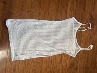 Sheer White Dress/slip/top