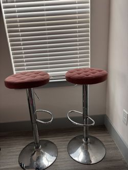 Blush Pink Barstools