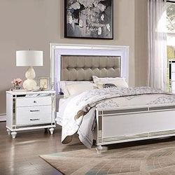 Brand New! 7pc Queen Bedroom Set 😍/ Take It home with Only $39down/ Hablamos Español Y Ofrecemos Financiamiento 🙋🏻‍♂️