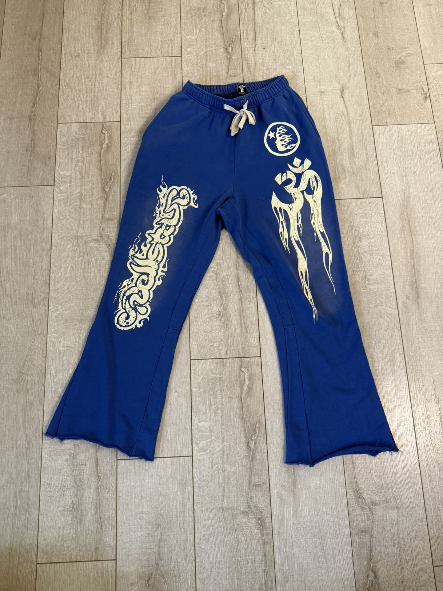 Hellstar Jogger Pants Size XL BlueCotton Sweatpants