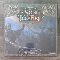 A Song of Ice and Fire Starter Set - Free Folk - Miniatures Game NEW!