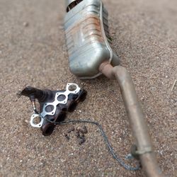 01-07 Mercedes W203 C230 Exhaust Muffler Pipe 