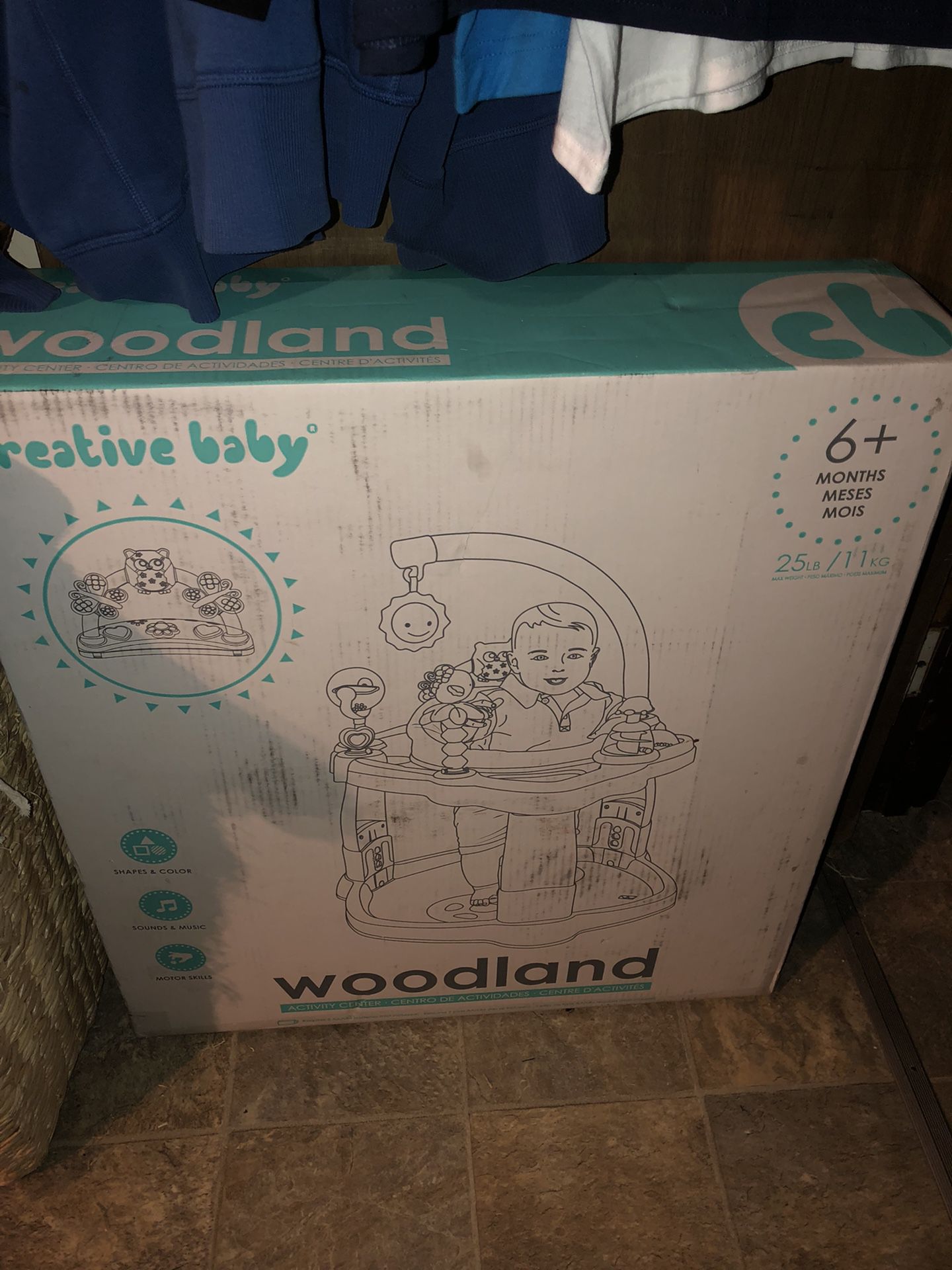 Woodland  Creative Baby Activity  Center Brand New