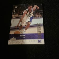 Ray Allen Basketball Card