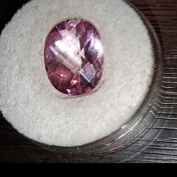 Natural Pink Cut Kunzite Gemstone 