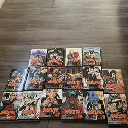 Naruto manga bundle (20+ volumes).