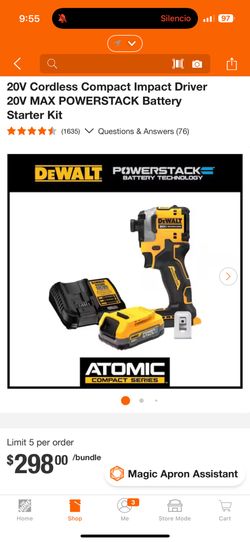 Impact Dewalt And Battery Charger 