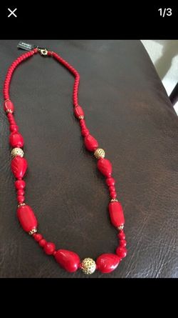 Bahamian glass necklace