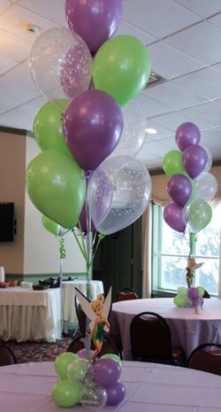 Thinker bell ballons
