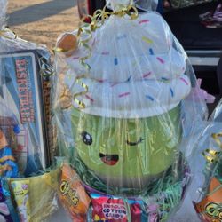 Squishy Plush Easter Basket Kids Gift Holiday 