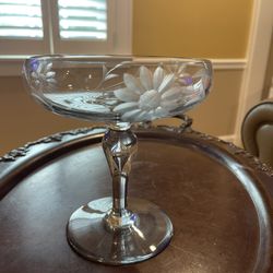 Beautiful Vintage Crystal Dish