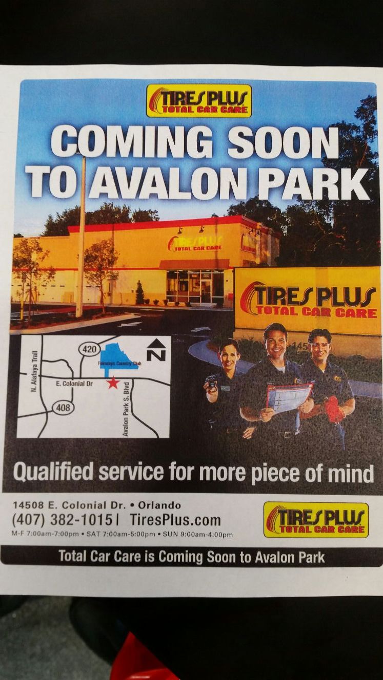 Tires Plus At Avalon Park