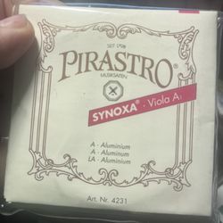 Pirastro Synoxa 4/4 Viola String Set 