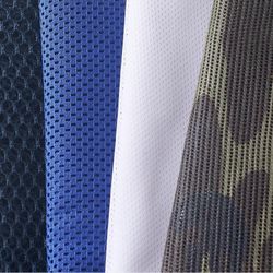Polyester mesh model 2495 from the Mesh and Netting line by MMI Textiles, wide format 120", navy