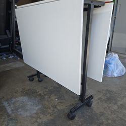 Folding Table On Wheels
