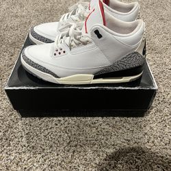 Jordan Retro 3 White Cement