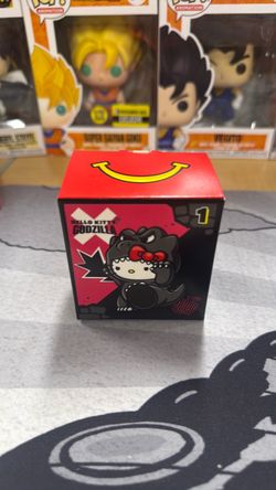 Hello Kitty Godzilla McDonald's Happy Meal Toy Box #1