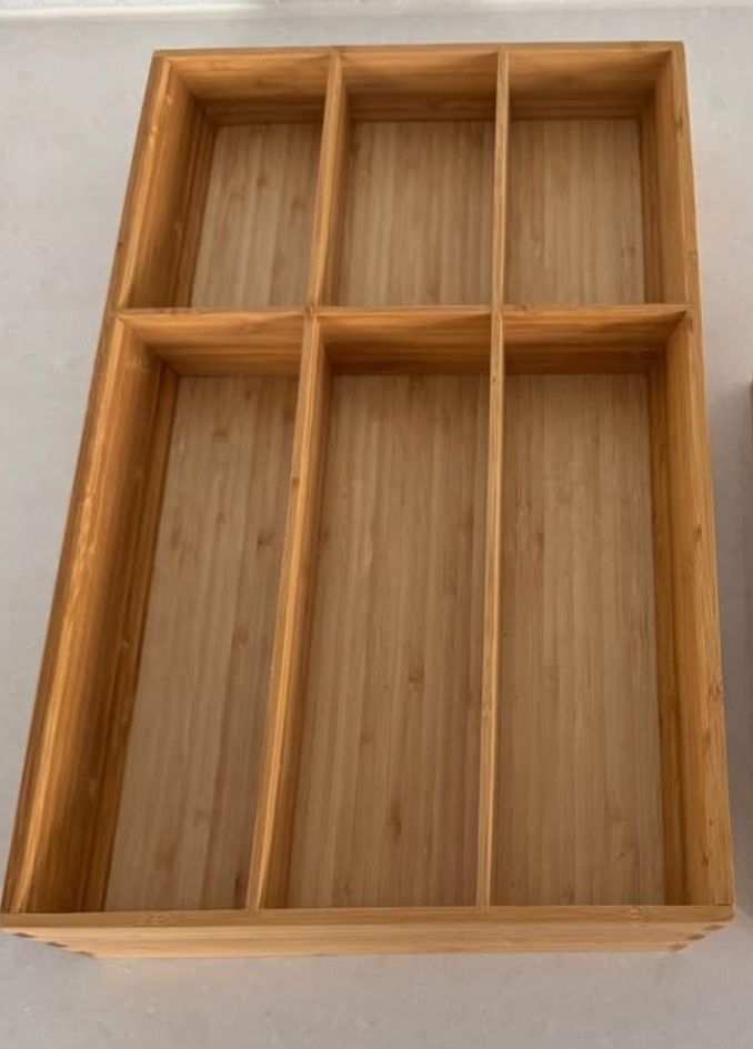 Bamboo Drawer Organizer