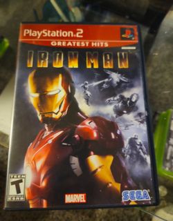 Iron Man PS2 Greatest Hits Game
