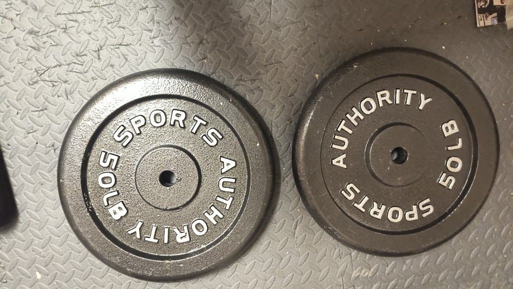 50lb Pair Standard Weight Plates