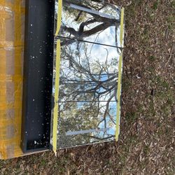 Bathroom cabinet with lights 