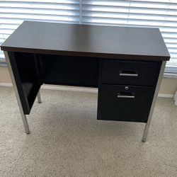 Desk with Filing Drawers