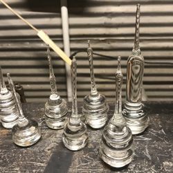 Thick Heavy Glass Dabbers/paperweights (great Stocking Stuffers)