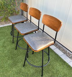 Chita Living 26” Bar Stools - Qty 3
