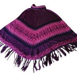 Peruvian Alpaca Poncho