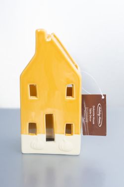 Nordic Sunset Ceramic Tea Light House