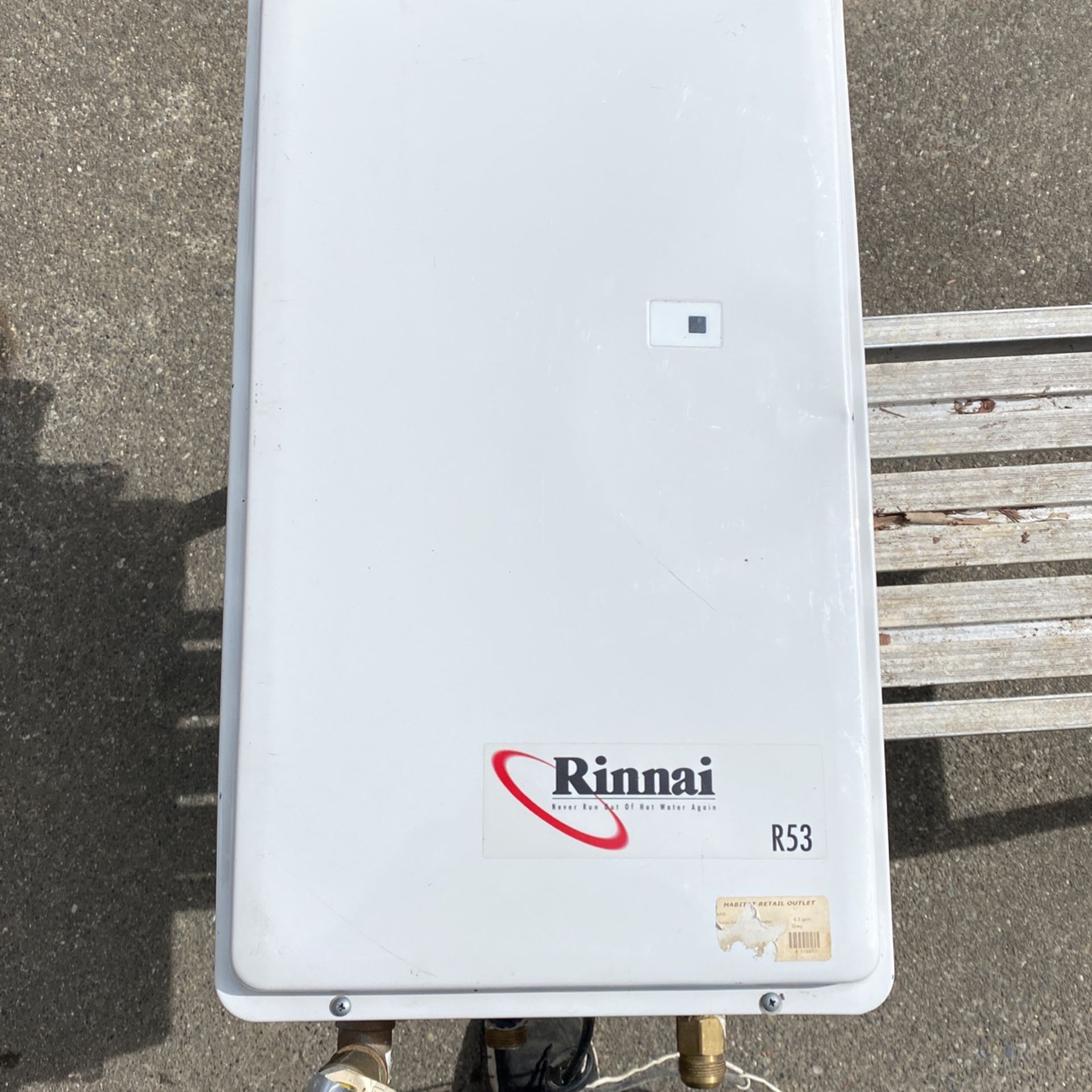 Tankless Water Heater Rinnai R53