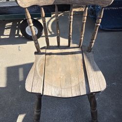 Old Wood Chair Project 
