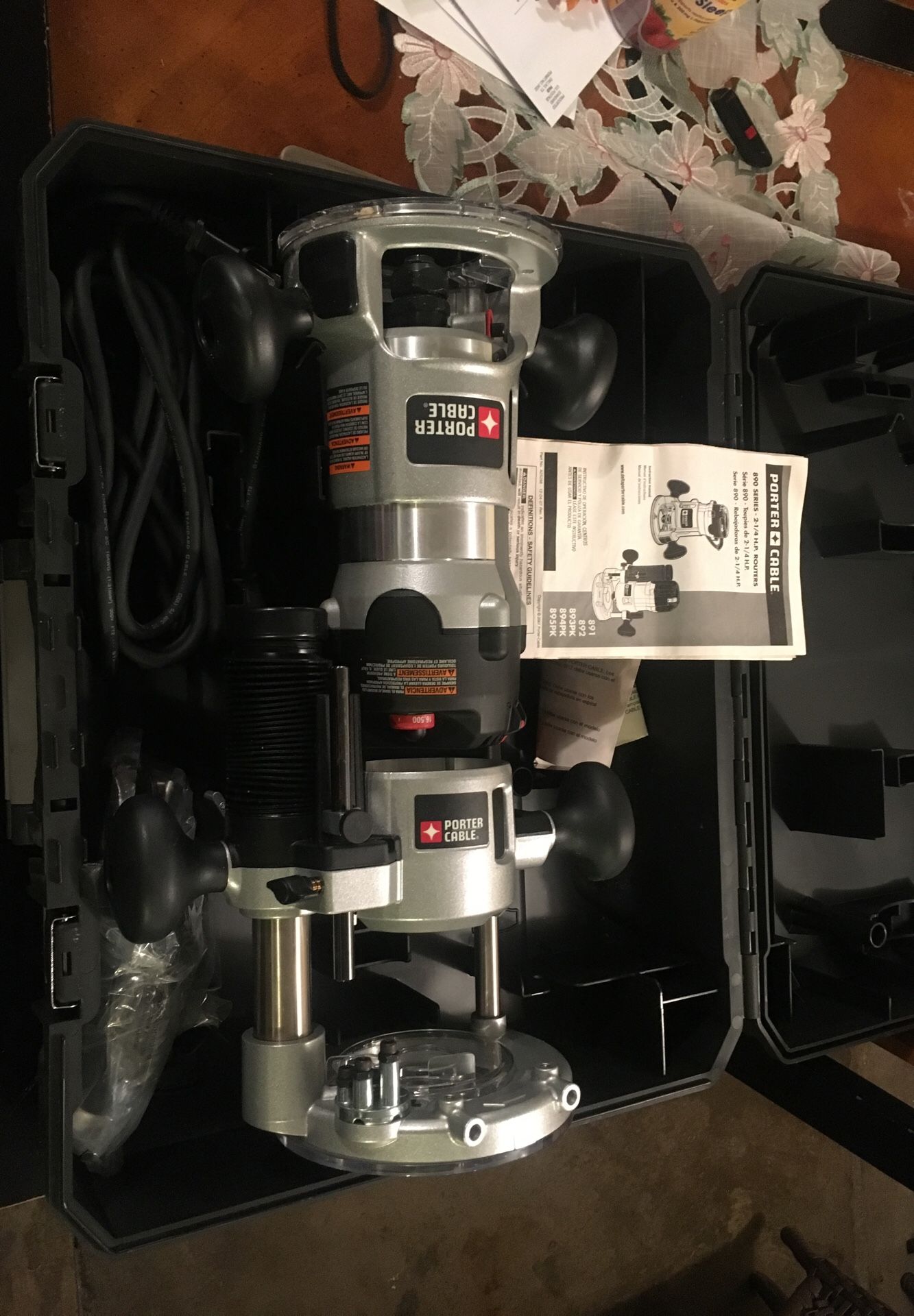 Porter-Cable 893PK Router Package