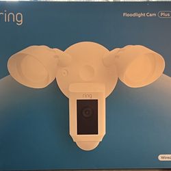 Brand New Ring Floodlight Cam Plus Wired New in Box