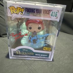 Signed Ariel Funko Pop 
