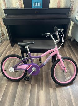 20” Kids’ Bike – Pink & Purple – $45