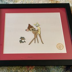 Bambi & Thumper - Walt Disney Movie Serigraph