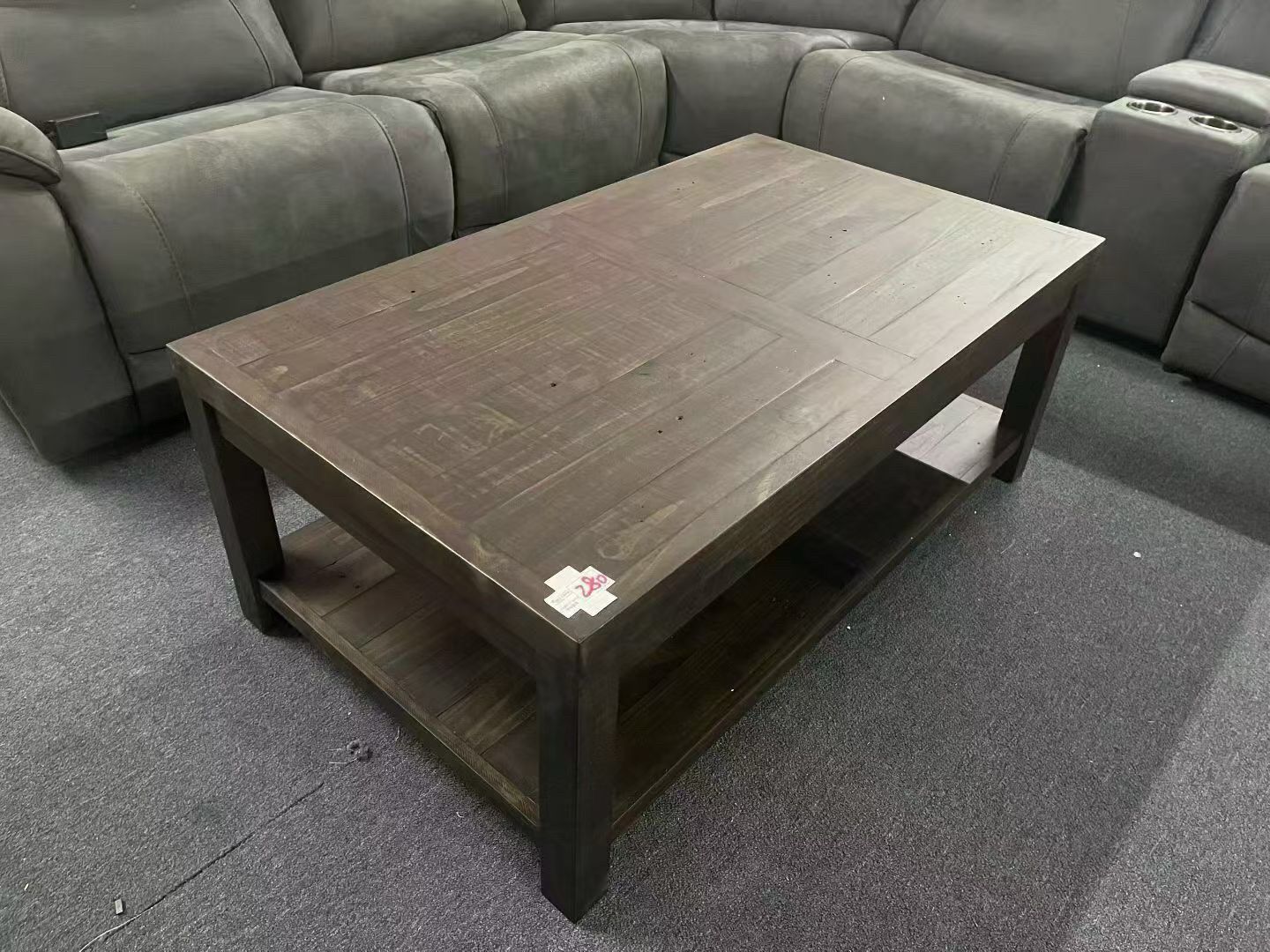 Brown coffee table ,$280