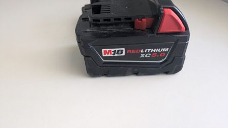 2 different batteries for work tool