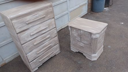 Matching Dresser And Night Stand