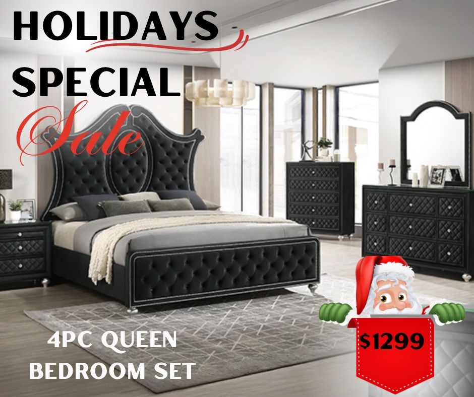 4 Pc Queen Bedroom Set 