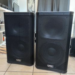 QSC KW122 X 2 - PRO SOUND SPEAKERS 