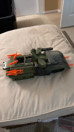 Premium Vintage 1986 G.I. Joe HAVOC Tank Lot w/ Blueprints & Unused Stickers