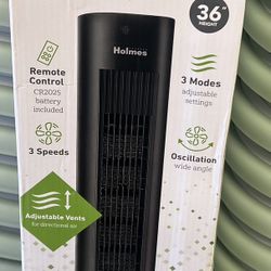  Holmes Digital Tower Fan with Wifi connected app