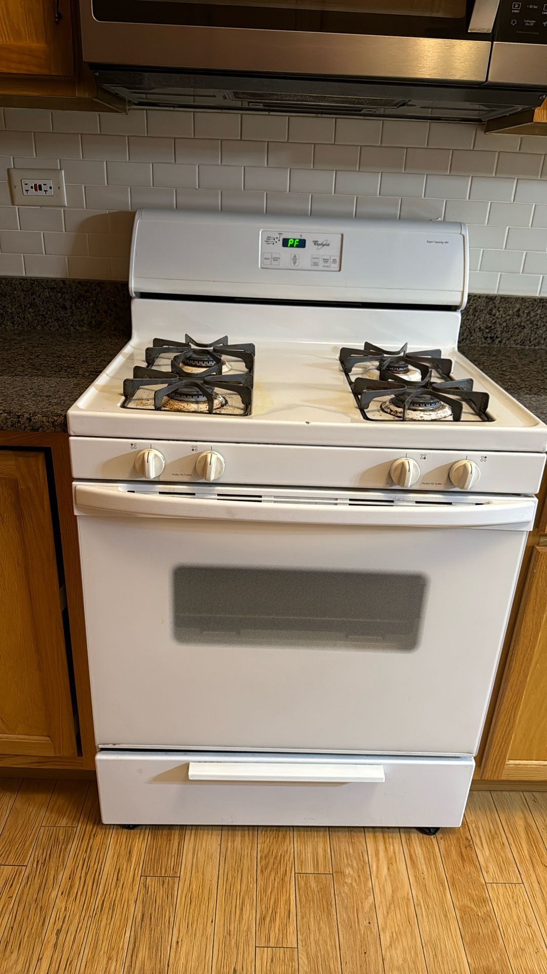 Whirlpool Gas Range