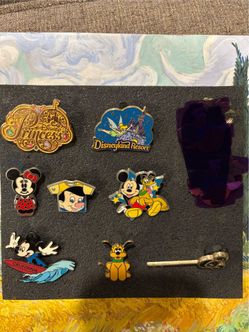 Disney trade pins