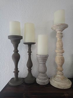 Pillar Candle Holders