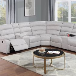 New Recliner Sectional Couch! Includes Free Delivery 🚚!